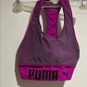 Puma Purple Sports Bra EUC